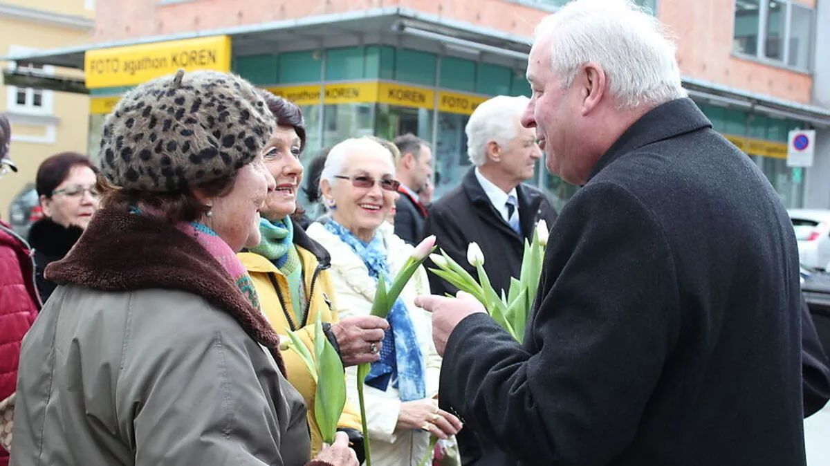 Kurz vor Ausbruch der Corona-Krise hatte Landeshauptmann Hermann Schützenhöfer Köflach einen Besuch abgestattet