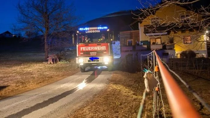 Am Montagabend um exakt 18.12 Uhr wurde die FF Landscha bei Weiz zu einem Waldbrand gerufen.