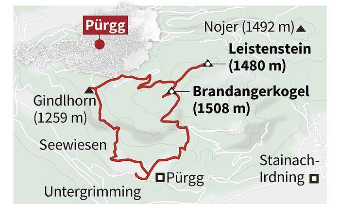 Leistenstein und Brandangerkogel