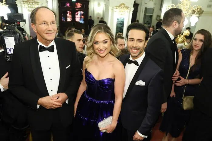 Ernst Minar (John Harris Fitnessstudios), Dancing Stars Corinna Kamper und Danilo Campisi