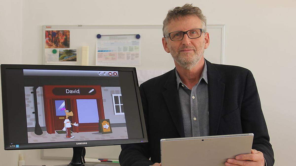 David Wohlhart ist Spezialist für Lernsoftware und Distance Learning