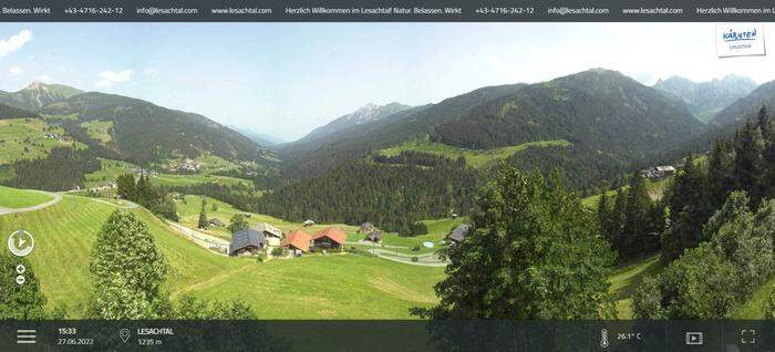 Die Panoramacam Lesachtal