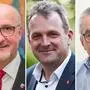 Die Bürgermeister Klaus Glanznig (SPÖ), Dieter Mörtl (ÖVP) und Harald Haberle (SPÖ) bekommen keine Gelder und kritisieren den Verteilungsschlüssel