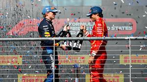 Max Verstappen und Carlos Sainz