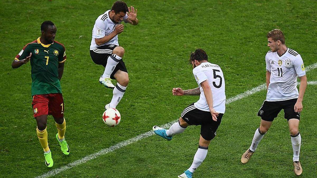 3:1 für Deutschland - Ngamaleu machte eine ansprechende Figur