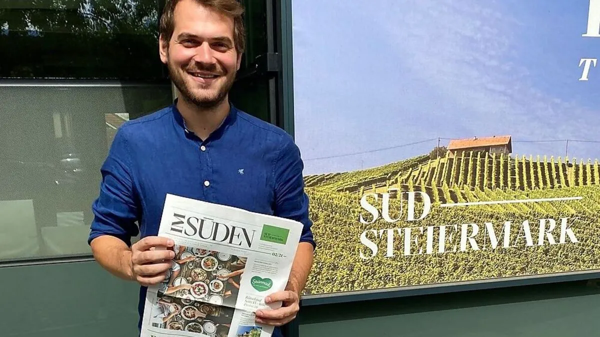 Bernhard Schauer, Vorsitzender des Tourismusverbandes Südsteiermark