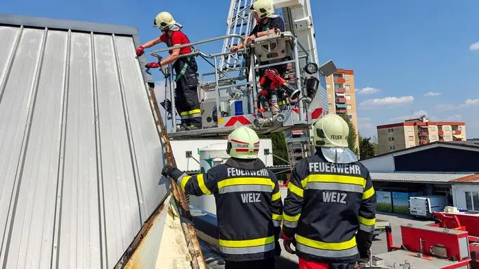Brandeinsatz für die Feuerwehr Weiz