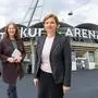 Grazer Koalitionspartner: Ehmann (SPÖ), Kahr (KPÖ), Schwentner (Grüne) (Fotomontage; v.li.)