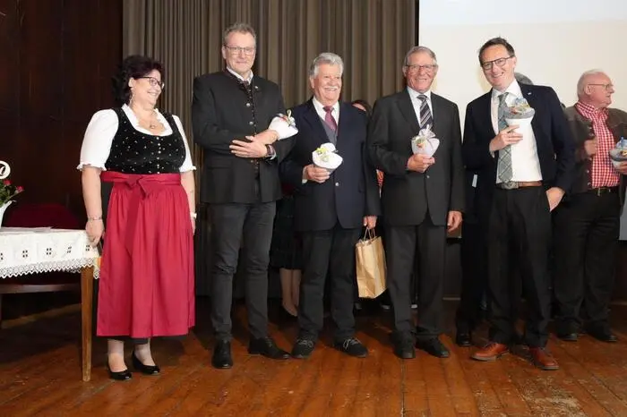 Für die Festgäste gab es Geschenke