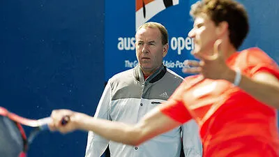 Günter Bresnik mit Schützling Dominic Thiem