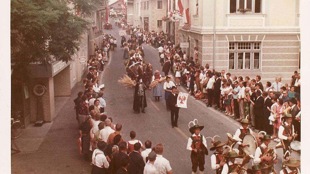 Festumzug anlässlich der 500 Jahr Feier 1969
