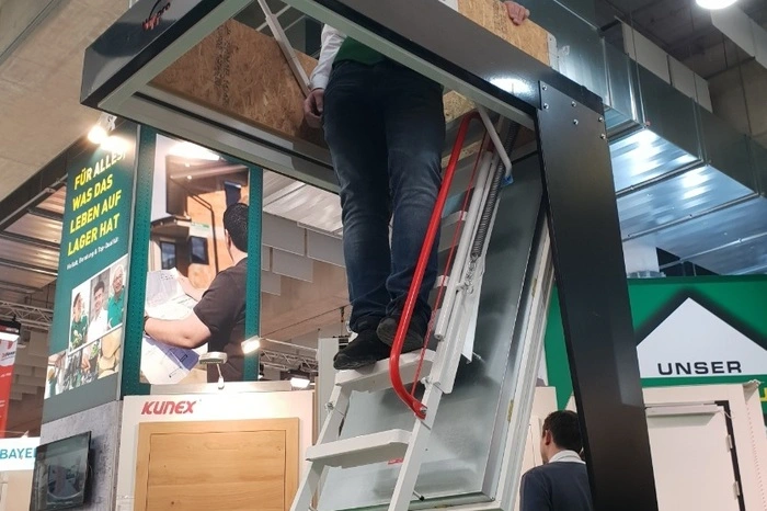 Viele Aussteller wollen hoch hinaus.