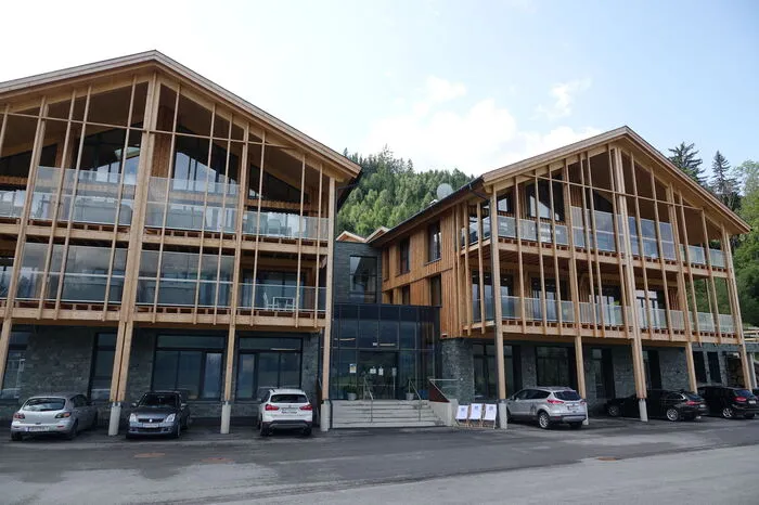 Das Haupthaus mit der Rezeption und den 26 Suiten