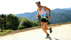 Der Bergmarathon führt Läufer an ihre Grenzen