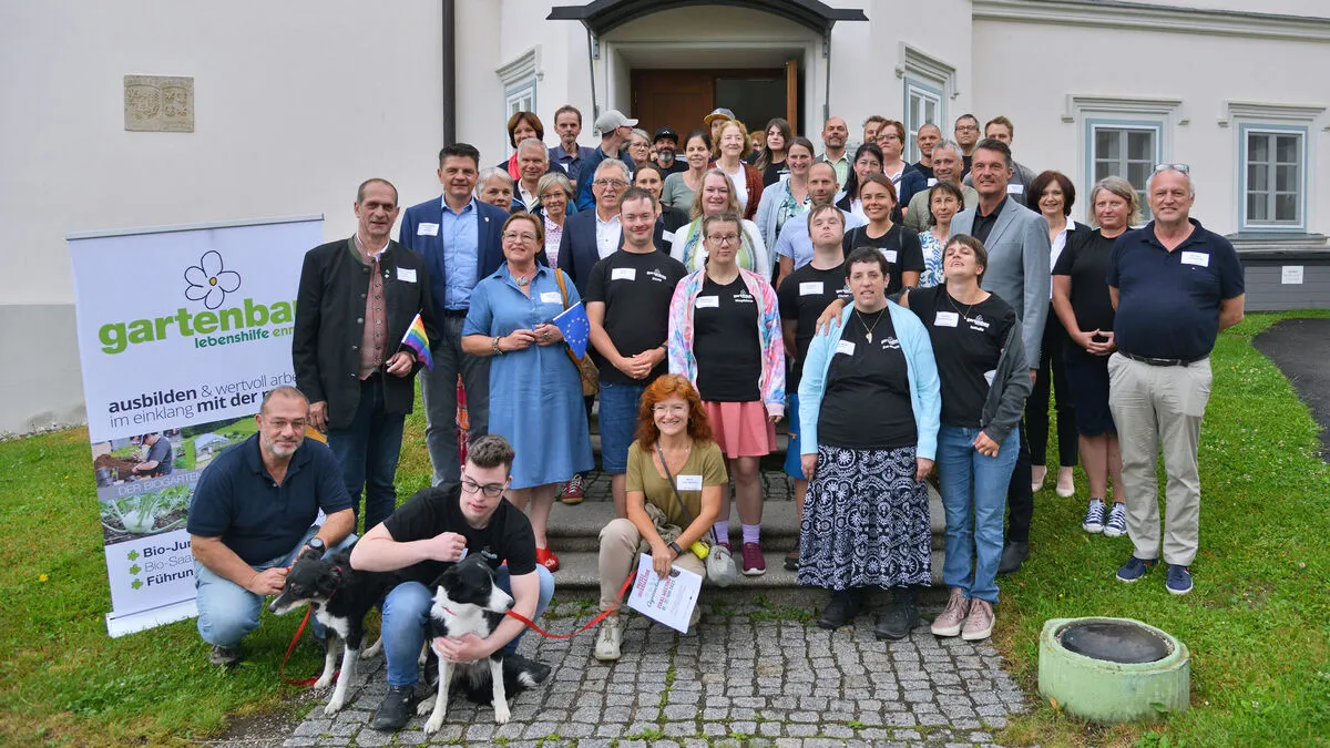 Abschlusstreffen beim Schloss Gumpenstein