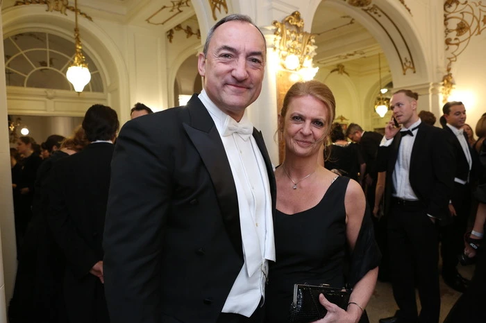 Der Grazer Vizebürgermeister Mario Eustacchio mit Ehefrau Ulrike