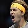 Er kann auch kraftvoll schreien: Alexander Zverev