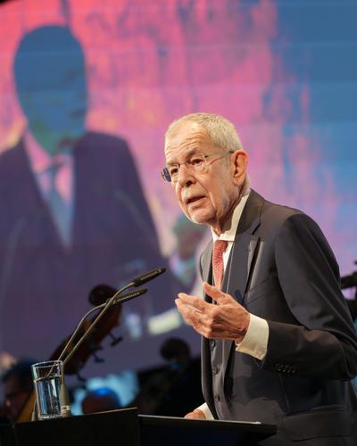 Bundespräsident Alexander Van der Bellen eröffnete die Salzburger Festspiele