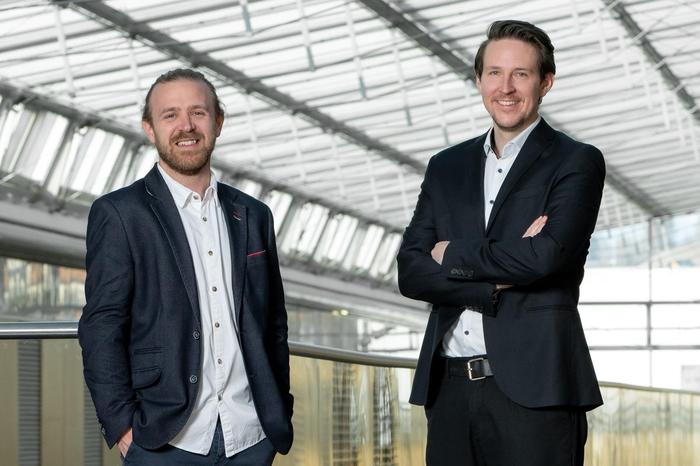 Die Organisatoren Matthias Penz (links) und Florian Brunner von der SoWi-Holding