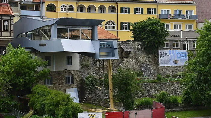 Die Dachterrasse des „Open Space“ wurde unterstellt