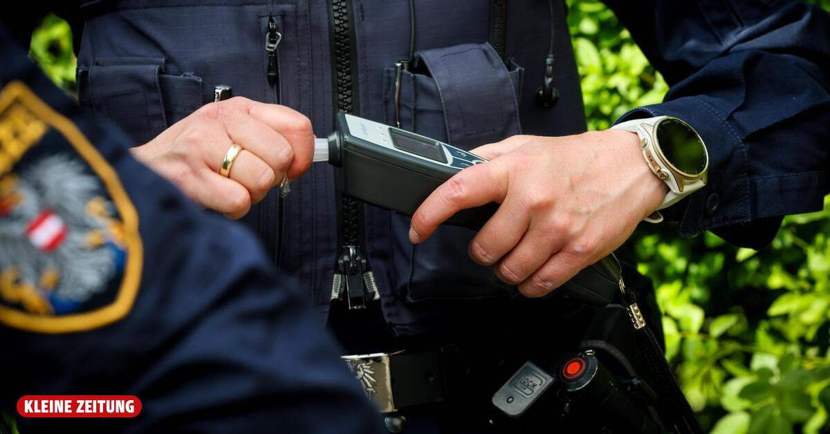 Drunk driver goes home after accident, then wife calls the police.