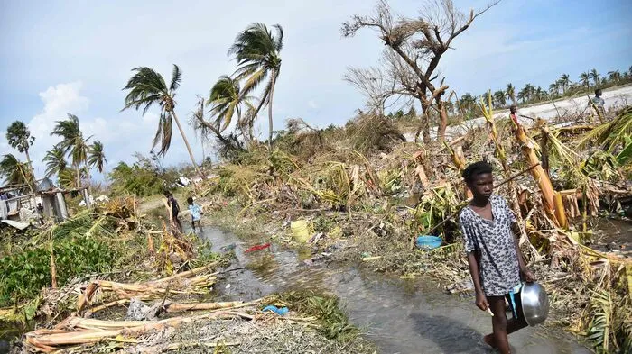 Der Wirbelsturm "Matthew" zog eine Schneise der Verwüstung durch den Inselstaat Haiti.