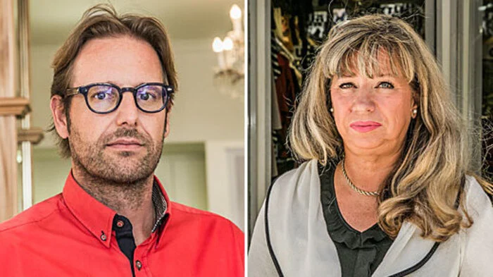 Mario Zwetti und Grit Huber sind Augenzeugen der Amokfahrt