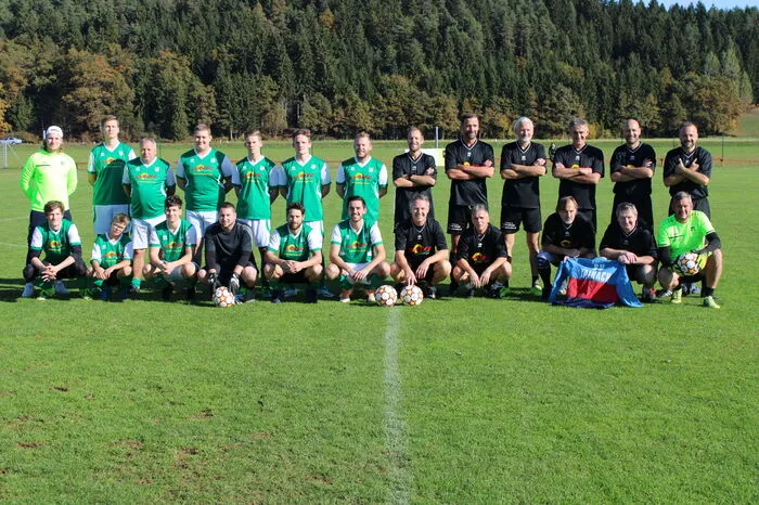 Beim Legendenspiel trafen die Tainacher Legenden das gemeinsame Team der FF-Tainach und der VTG Wabelsdorf.