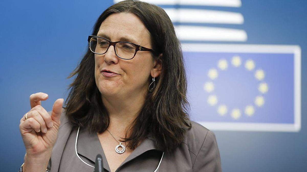 EU-Kommissarin Malmström 