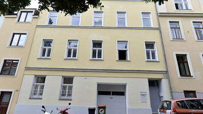 In diesem Haus in Wien-Währing starb der 42-Jährige