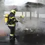 Die Feuerwehr konnte den Brand rasch löschen