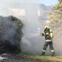 Dieselbe Thujenhecke in Krottendorf-Gaisfeld brannte am Sonntag schon wieder. Wie nach dem Dorffest im Vorjahr (Sujetfoto)