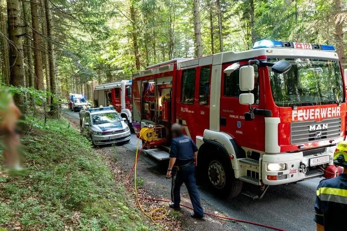 Die Feuerwehren Zöbern, Schlag, Aspang und Schäffern waren im Bergeeinsatz.