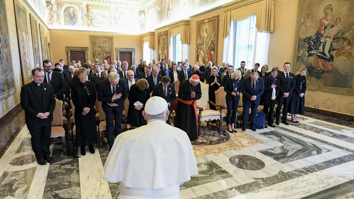 Papst Franziskus empfing die ÖSV-Delegation