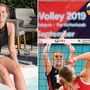 Vor Kurzem genoss Sabrina Müller noch die Zeit daheim am Pool. Rechts die Veldnerin in Aktion