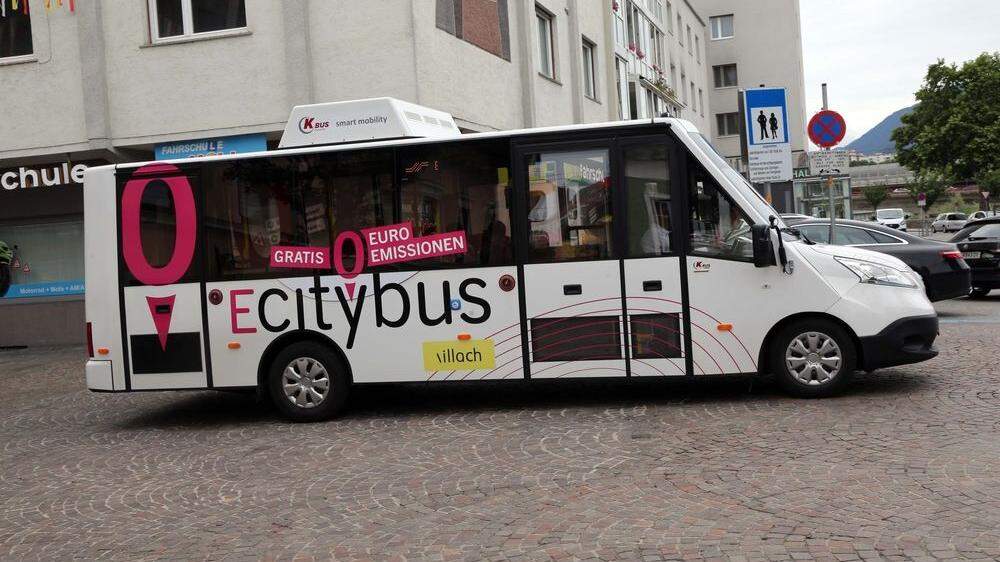 Umweltfreundliches Aushängeschild: Seit kurzem tourt ein E-Citybus durch Villach	