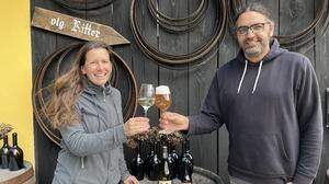 Die Winzerin und der Bierbrauer: Sabine und Dominique David vom Weingut Ritter
