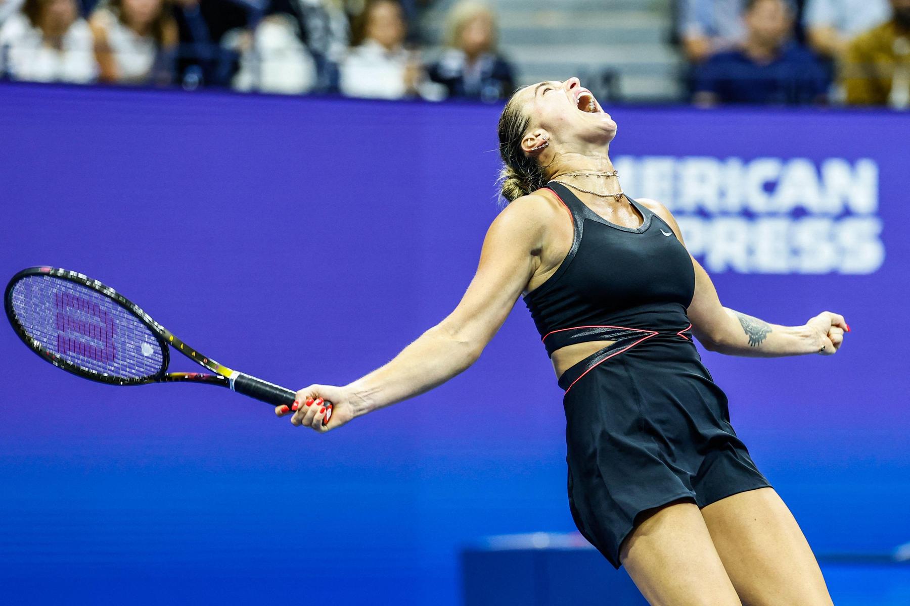 Tennis in New York: Sabalenka und Anisimova stehen im US-Open-Endspiel