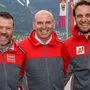 Das neue Betreuer-Trio im ÖSV: Patrick Riml, Toni Giger und Christian Mitter