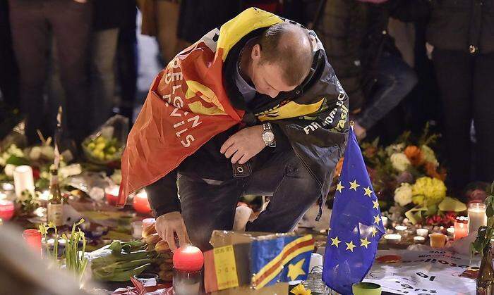 Große Trauer herrscht in Brüssel