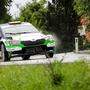 Simon Wagner gewann die Rallye Weiz in einem Skoda Rallye2