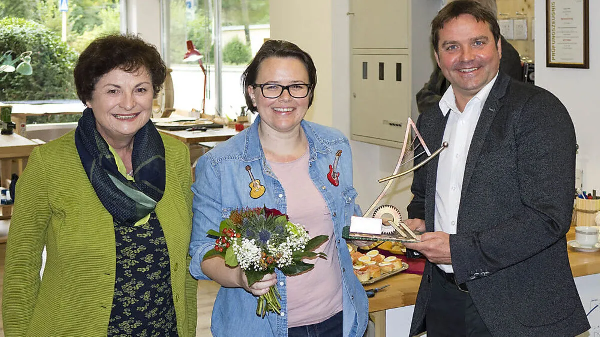 Konrad, Koller und Reichhold (von links)