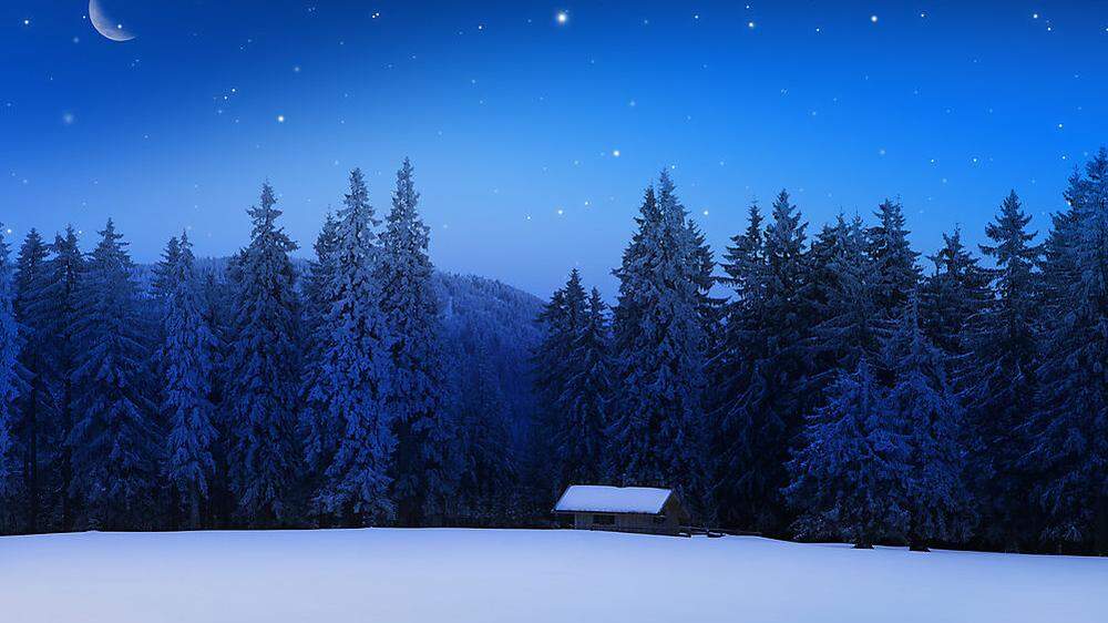 Eiskalte Winternacht (Symbol).