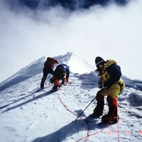 Die letzten Meter zum Zentralgipfel