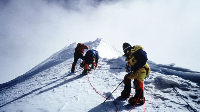 Die letzten Meter zum Zentralgipfel