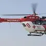 Der Rettungshubschrauber stand im Einsatz 