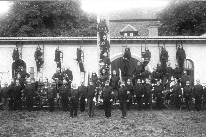 So sah das Voitsberger Rüsthaus im Jahr 1905 aus.