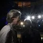 Ursula von der Leyen vor ihrer Rede Freitag Abend in Berlin
