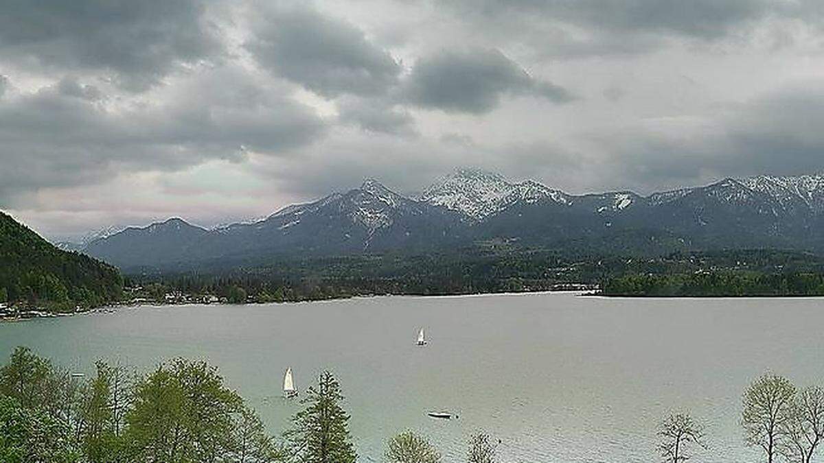 Blick über den Faaker See