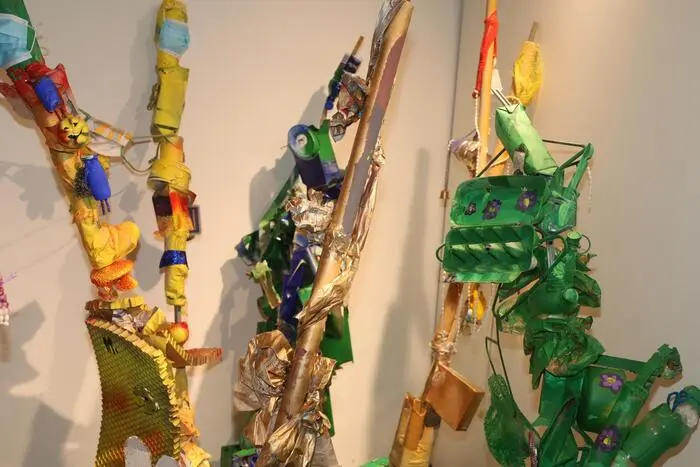 ... zu einer großen Installation